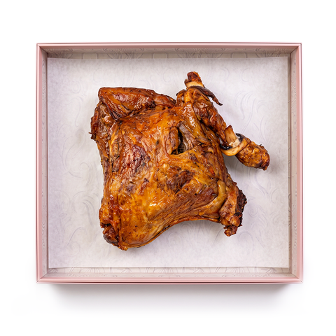 Cooked stuffed lamb shoulder (8 persons)