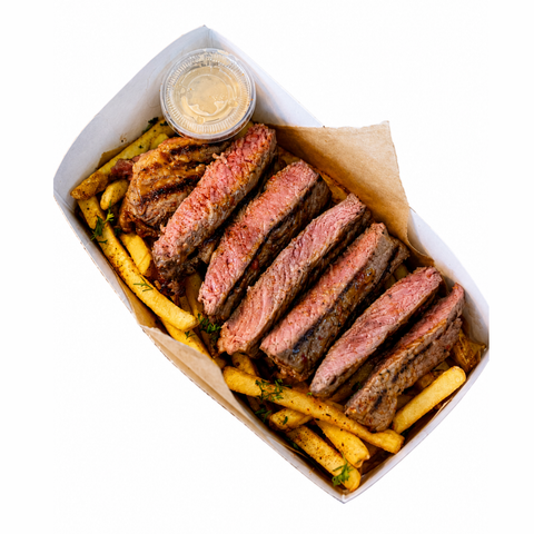 Truffle STEAK ON FRIES (180g)