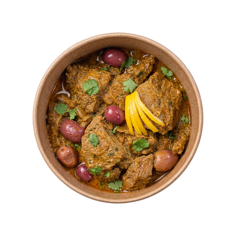 La Fonda UAE Kabab Maghdour, halal Moroccan veal tagine