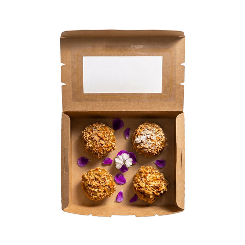 La Fonda UAE Mini Farmer Chicken Pastilla with Almond Praline, pack of 4, Moroccan halal pastry